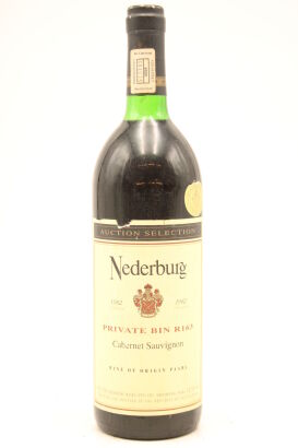 (1) 1982 Nederburg Private Bin R163 Cabernet Sauvignon, Paarl