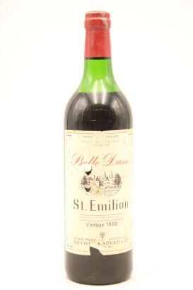 (1) 1969 Chateau Belle Dame, St Emilion