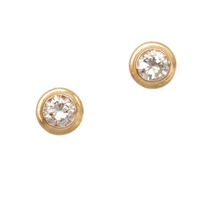 18ct Diamond Stud Earrings