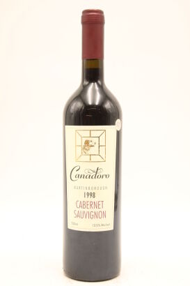 (1) 1998 Canadoro Cabernet Sauvignon, Martinborough