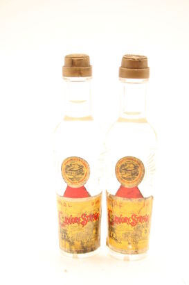 (1) Selection of 2 Liquore Strega Miniatures, circa 1940s, sold as One Lot