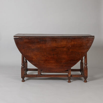 A Late 18th Century French Gateleg Table