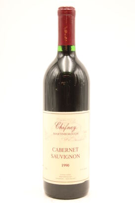 (1) 1990 Chifney Cabernet Sauvignon, Martinborough