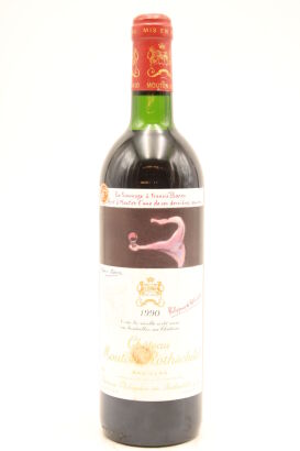 (1) 1990 Chateau Mouton Rothschild, Pauillac [JR17]