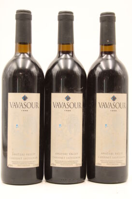 (3) 1996 Vavasour Cabernet Sauvignon, Marlborough