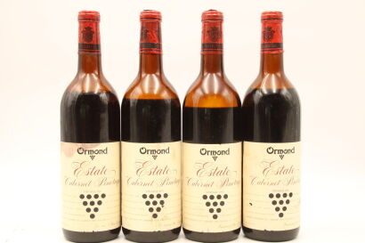 (4) 1976 Ormond Estate Cabernet Pinotage, Gisborne (LS) (BSL)