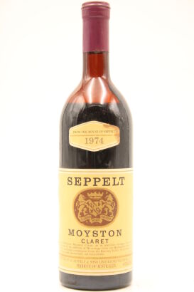 (1) 1974 Seppelt 'Moyston' Claret, Barossa Valley (UMS)