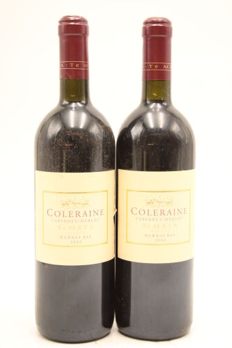 (2) 2003 Te Mata Coleraine, Hawke's Bay