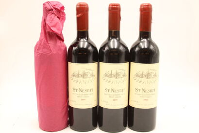 (4) 2009 St Nesbit Cabernet Merlot Petit Verdot, Auckland