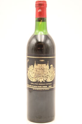 (1) 1981 Chateau Palmer, Margaux (US)