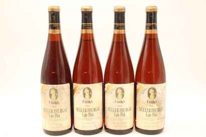 (4) 1983 Cooks Muller Thurgau Late Pick, Auckland