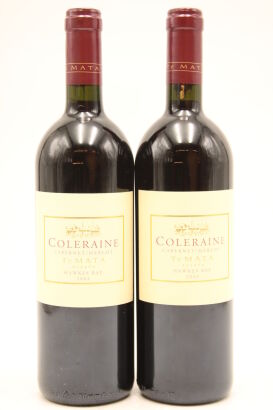 (2) 2002 Te Mata Estate Coleraine, Hawke's Bay