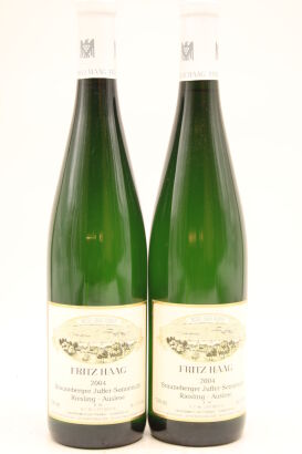 (2) 2004 Fritz Haag Brauneberger Juffer Sonnenuhr Riesling Auslese, Mosel