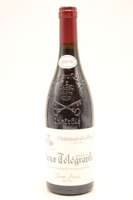 (1) 2015 Domaine du Vieux Telegraphe Chateauneuf-du-pape La Crau, Rhone [WS95]