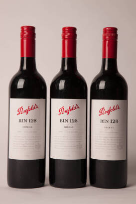 (3) 2007 Penfolds Bin 128 Shiraz, Coonawarra