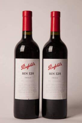 (2) 2005 Penfolds Bin 128 Shiraz, Coonawarra