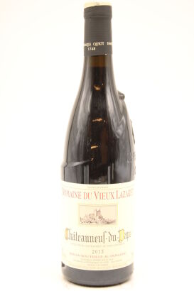(1) 2015 Domaine du Vieux Lazaret Chateauneuf-Du-Pape, Rhone [WS92]