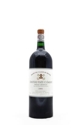 (1) 2001 Chateau Pape Clement 1500ml