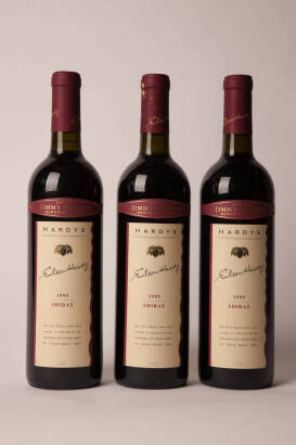 (3) 1995 Hardy’s Eileen Shiraz, McLaren Vale/Padthaway