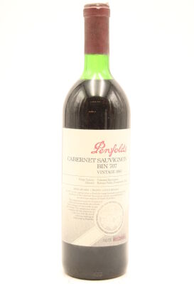 (1) 1983 Penfolds Bin 707 Cabernet Sauvignon, South Australia