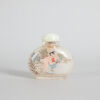 A Chinese Peking Glass Inside-painted 'Shunga' Snuff Bottle