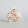A Chinese Peking Glass Inside-painted 'Shunga' Snuff Bottle