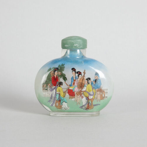 A Chinese Peking Glass Inside-painted Snuff Bottle