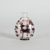 A Chinese Peking Glass 'Deer' Snuff Bottle