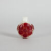 A 20th Century Chinese Peking Glass 'Flower' Snuff Bottle