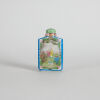 A Chinese Peking Glass Enamel 'Figural' Snuff Bottle