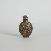 A Chinese Brass 'Dragon' Snuff Bottle