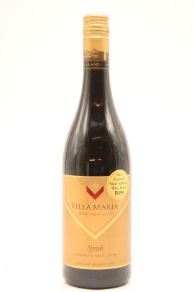 (1) 2015 Villa Maria Cellar Selection Syrah, Hawke's Bay