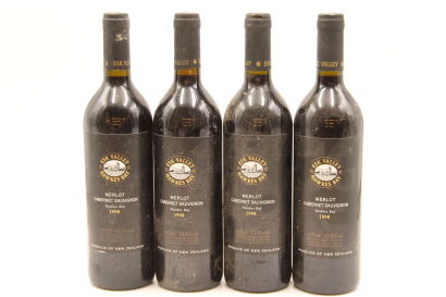 (3) 1998 Esk Valley Merlot Cabernet Sauvignon, Hawkes Bay