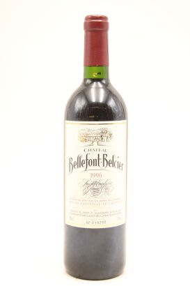 (1) 1996 Chateau Bellefont-Belcier, Saint-Emilion Grand Cru