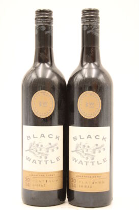 (2) 2014 Black Wattle Platinum Shiraz, Limestone Coast