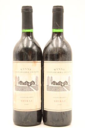 (2) 1998 Wynns Coonawarra Estate Shiraz, Coonawarra