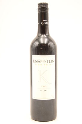 (1) 2004 Knappstein Shiraz, Clare Valley