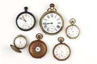 Six Various Pocket Watches
