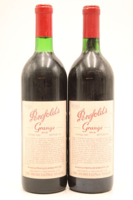 (2) 1990 Penfolds Grange Bin 95, Australia [JR18] [BC96] [RP95] [JO97]