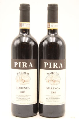 (2) 2008 Luigi Pira Marenca, Barolo DOCG [WS93]