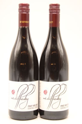 (2) 2010 Mt. Difficulty Pinot Noir, Bannockburn