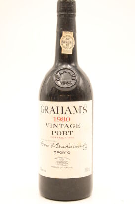 (1) 1980 W & J Graham's Vintage Port, Portugal