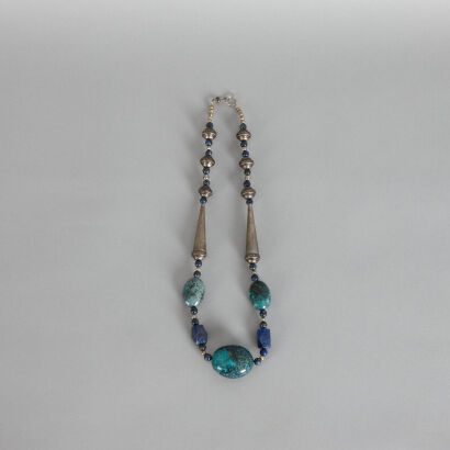 A Chinese Turqoise Necklace