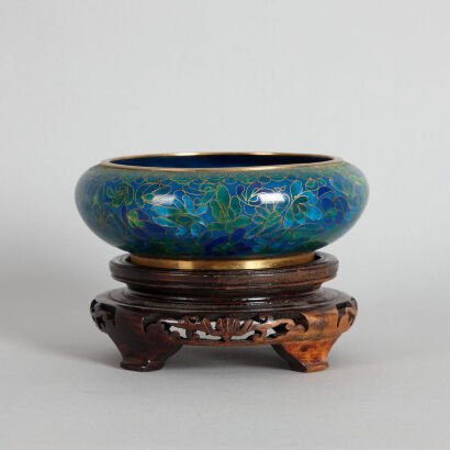 A Chinese Cloisonne Washer