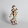 A Chinese Foshan Ceramic Japanese Lady Statue