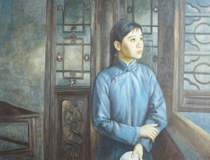 An Oil Painting on Canvas