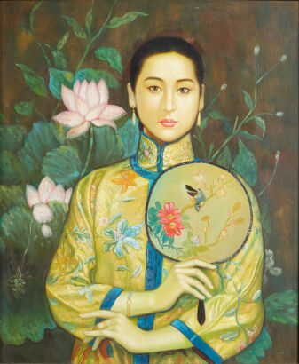 An Oil Painting on Canvas