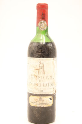 (1) 1968 Chateau Latour, Pauillac (TL) (US) &diams;