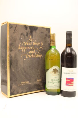 (1) 1988 Montana Sauvignon Blanc & 1986 Penfolds Cabernet Sauvignon Gift Set, two bottles sold as one lot (GB) ♦