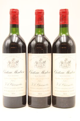 (3) 1985 Chateau Montrose, Saint-Estephe (STOL) ♦